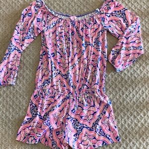 Lilly Pulitzer Off-shoulder Romper